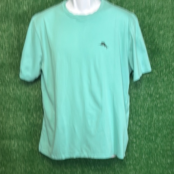 Tommy Bahama Blue Short Sleeve Tee - Picture 1 of 3